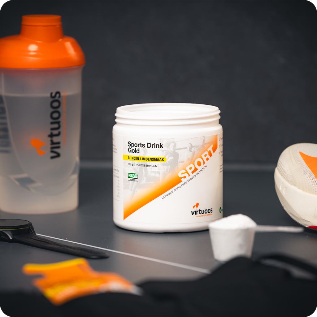 Virtuoos Sports Drink Gold 320 gr - Atmosphäre - Ausdauersport