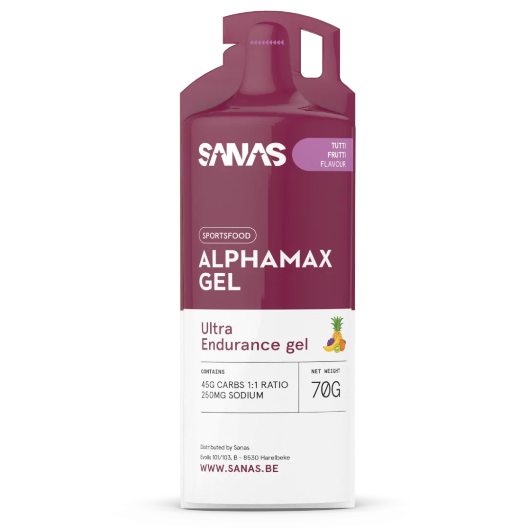 Sanas - Alpamax Gel 6 x 70 ml - Tutti Frutti - Ausdauersport