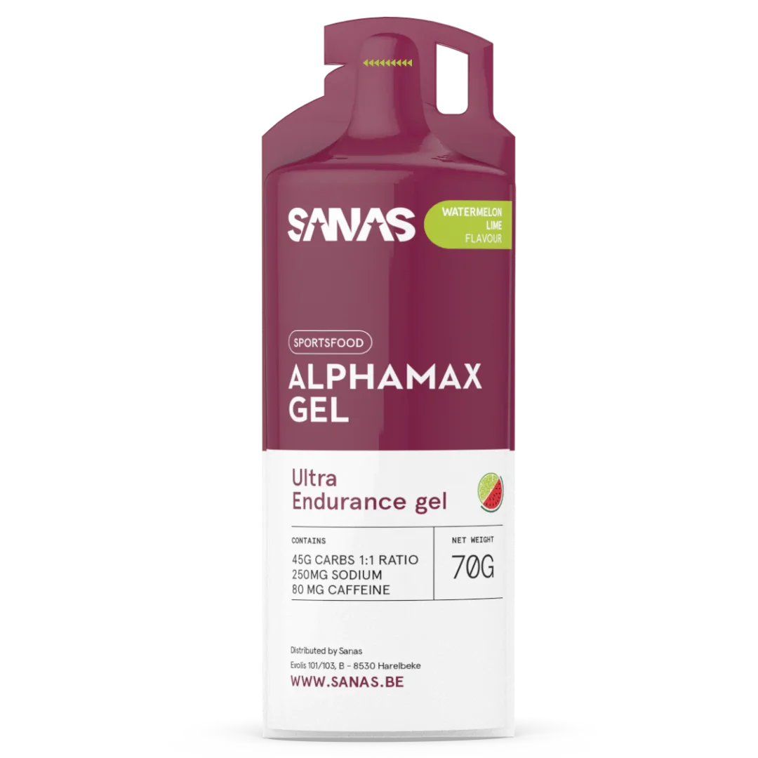 Sanas - Alpamax Gel 6 x 70 ml - Wassermelone-Limette - Ausdauersport