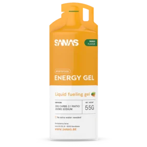 Sanas - Energie-Gel Mango - 6 x 55 gr - Ausdauersport