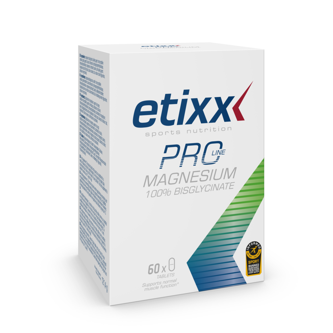 Etixx - Pro Line - Magnesium 100% Bisglycinat 60 Tabletten - Ausdauersport
