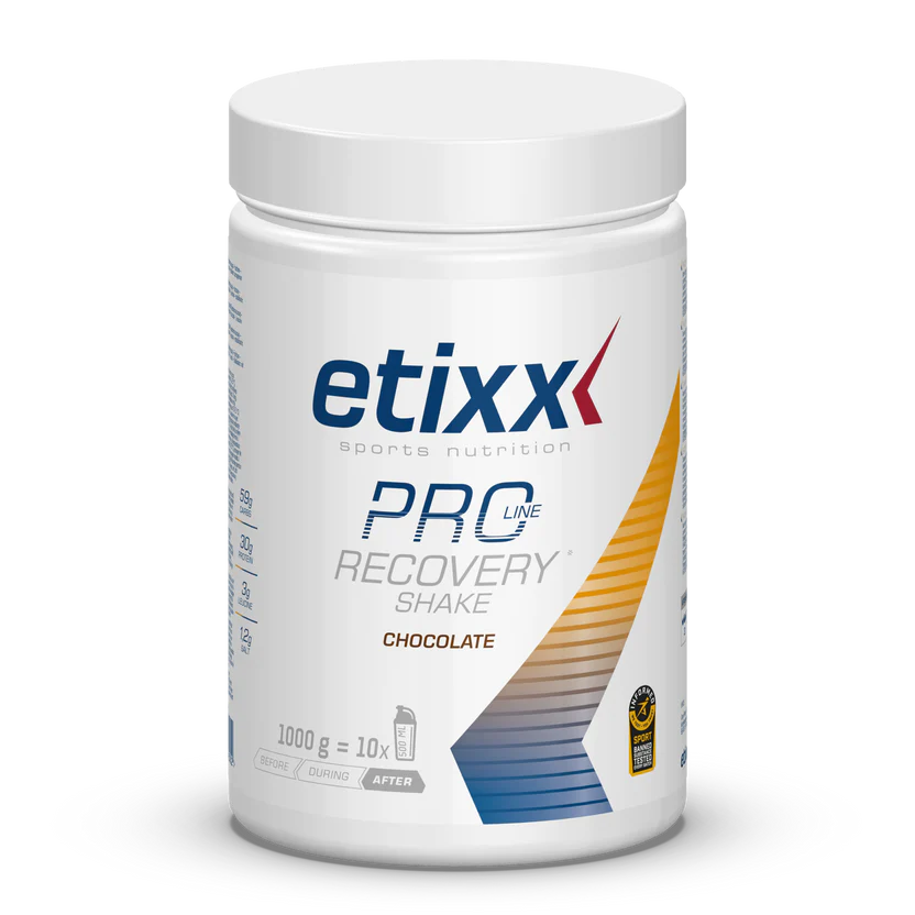 Etixx – Pro Line Recovery Shake 1,0 kg – Schokolade – Ausdauersport